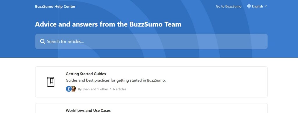 Ahrefs vs BuzzSumo - Customer Support and Resources BuzzSumo