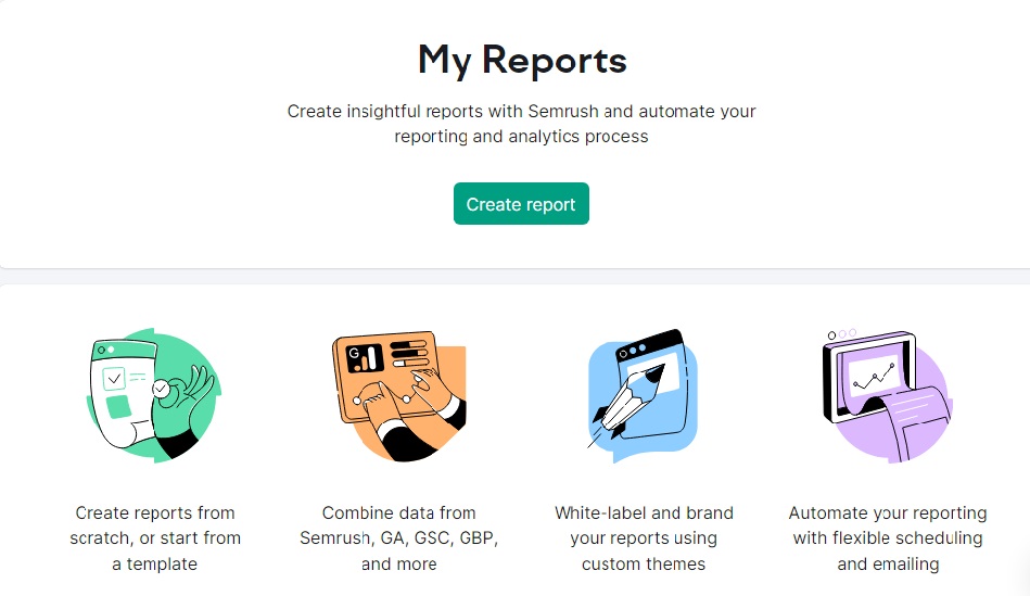 Semrush vs Spyfu - Semrush Reports